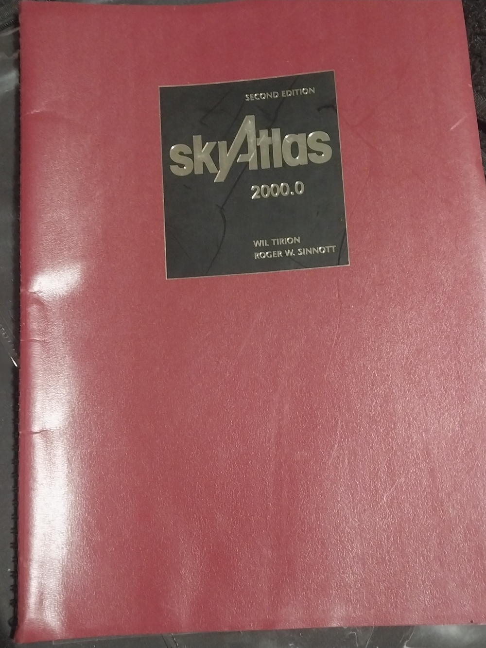 SkyAtlas 2000.0 Second Edition Book - Red Cover